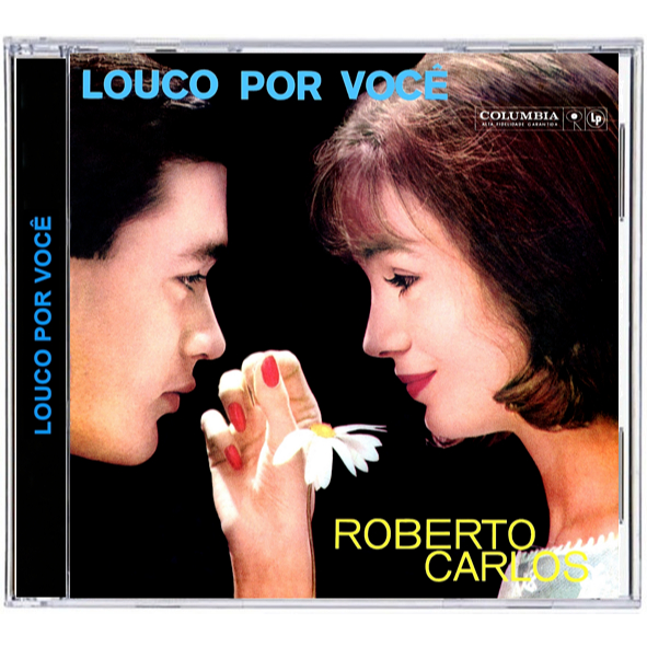 CD ROBERTO CARLOS - LOUCO POR VOCE 1961 - C / FAIXAS BONUS / EDÇAO VINYL DISC