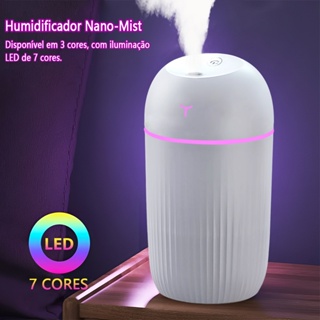 Grande Umidificador De Ar Multikids Difusor Aromatizador De Ambiente Purificador De Ar Led Portátil em Oferta na Shopee