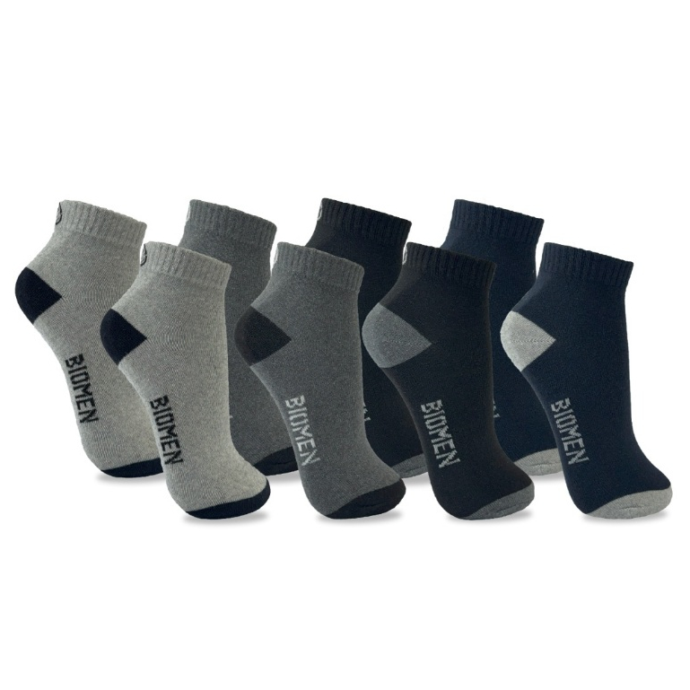Kit Meias Masculinas Cano Curto Cores Escuras Kit com até 12 Pares em Oferta na Shopee