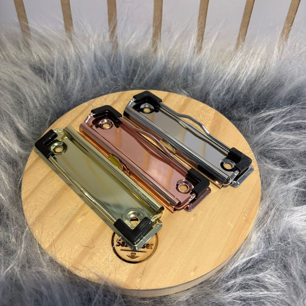 Presilhas Metálicas para Prancheta (10 cm) em Oferta na Shopee