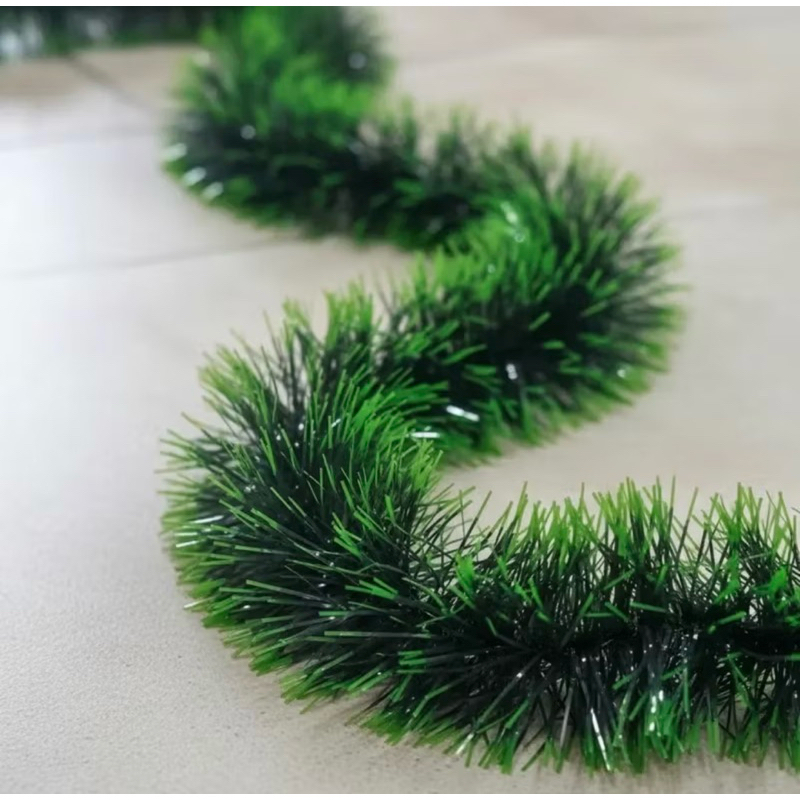 FESTÃO NEVADO | TAM.: 8CM X 2 METROS | DECORAÇÃO PARA ÁRVORE DE NATAL | ENFEITE PARA PORTA | CENÁRIOS | FESTAS