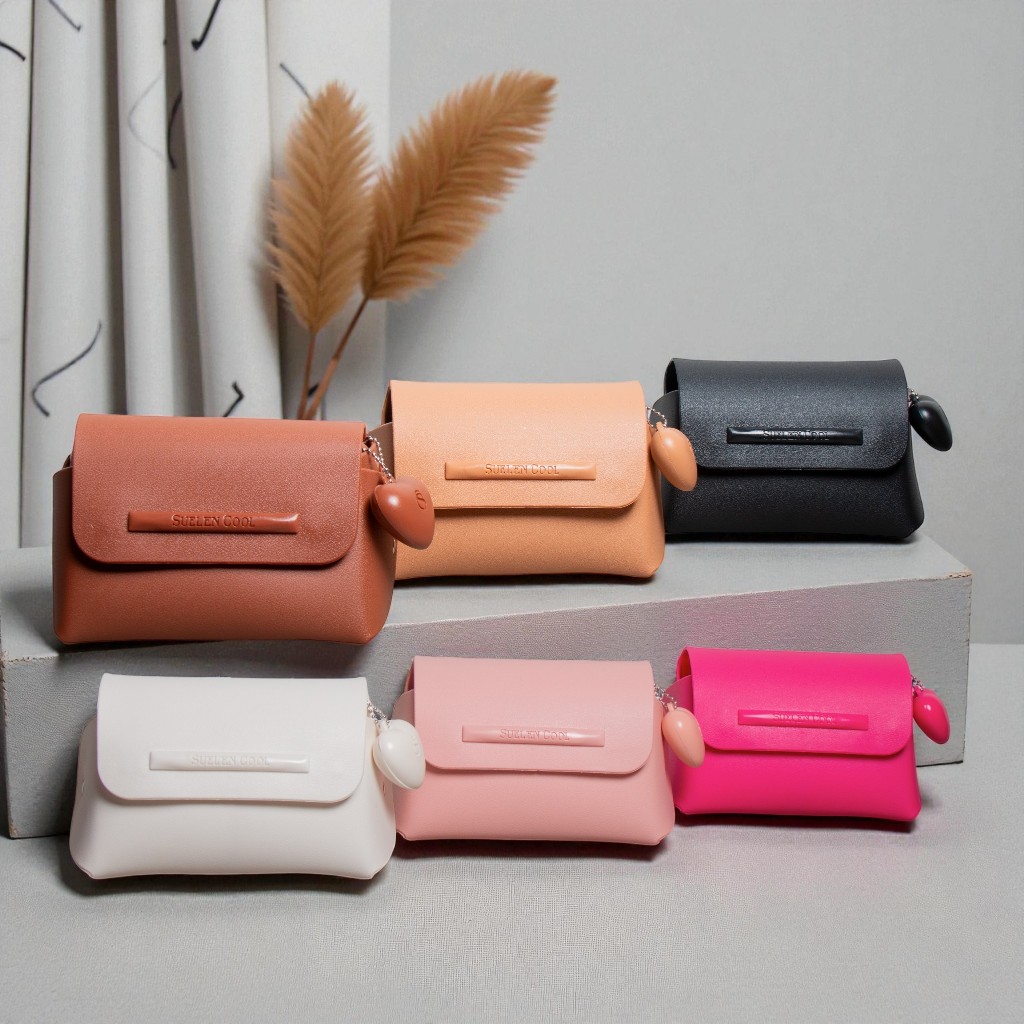 Bolsinha Feminina Sullen com Coração | Clutch, Necessaire e Porta Maquiagem Shop Nissí