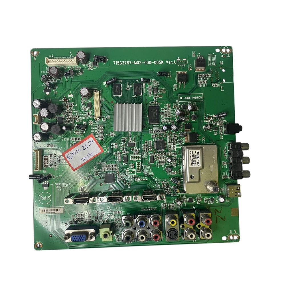 Placa Principal Tv AOC Lc32w053 715g3787-m02-000-005k Ver: A