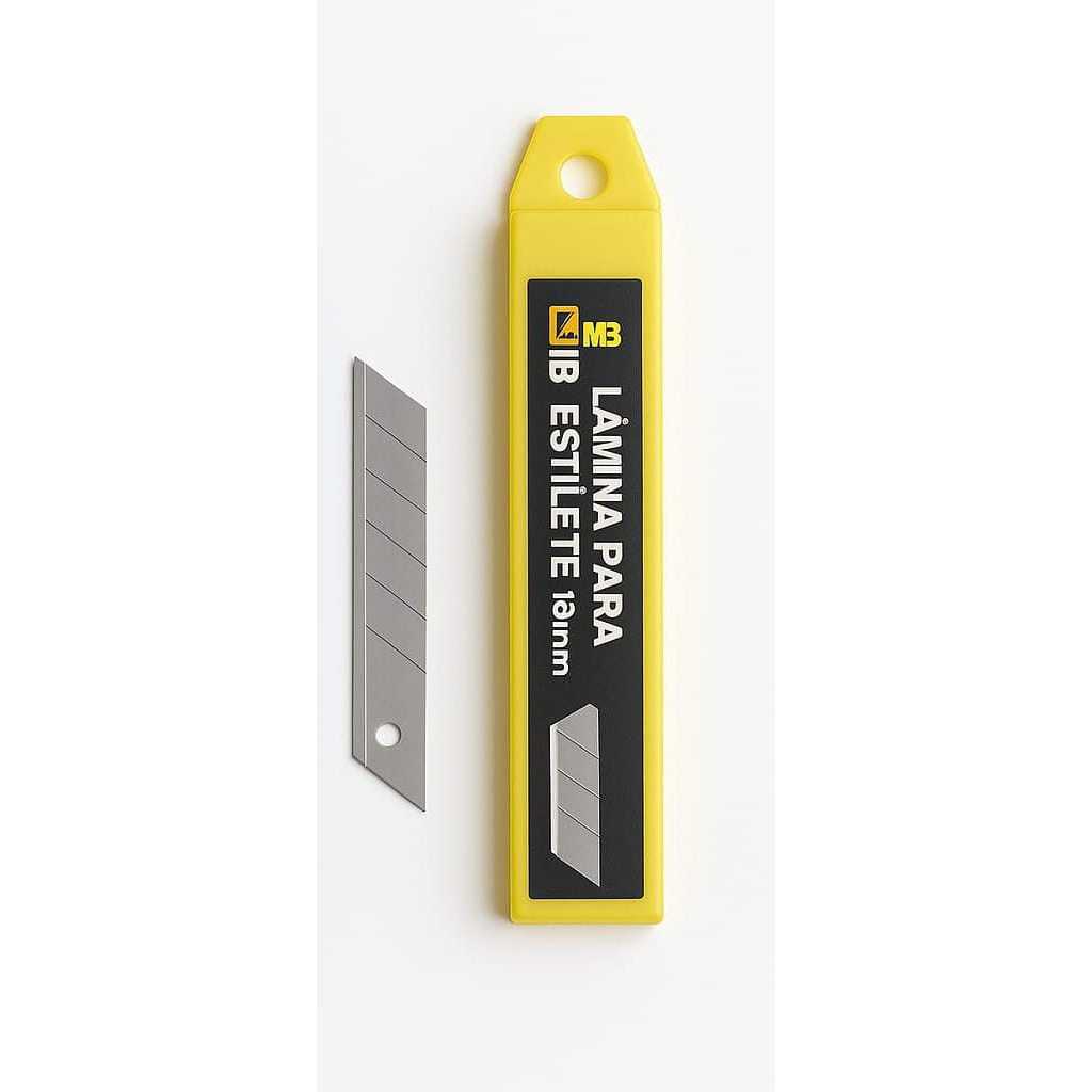 Lâmina Para Estilete 18mm C/ 20 ou 10 Peças em Oferta na Shopee