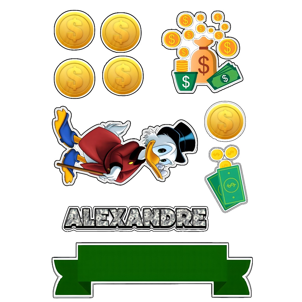 Topo de Bolo Tio Patinhas: Onde Comprar | BuscaProdutos