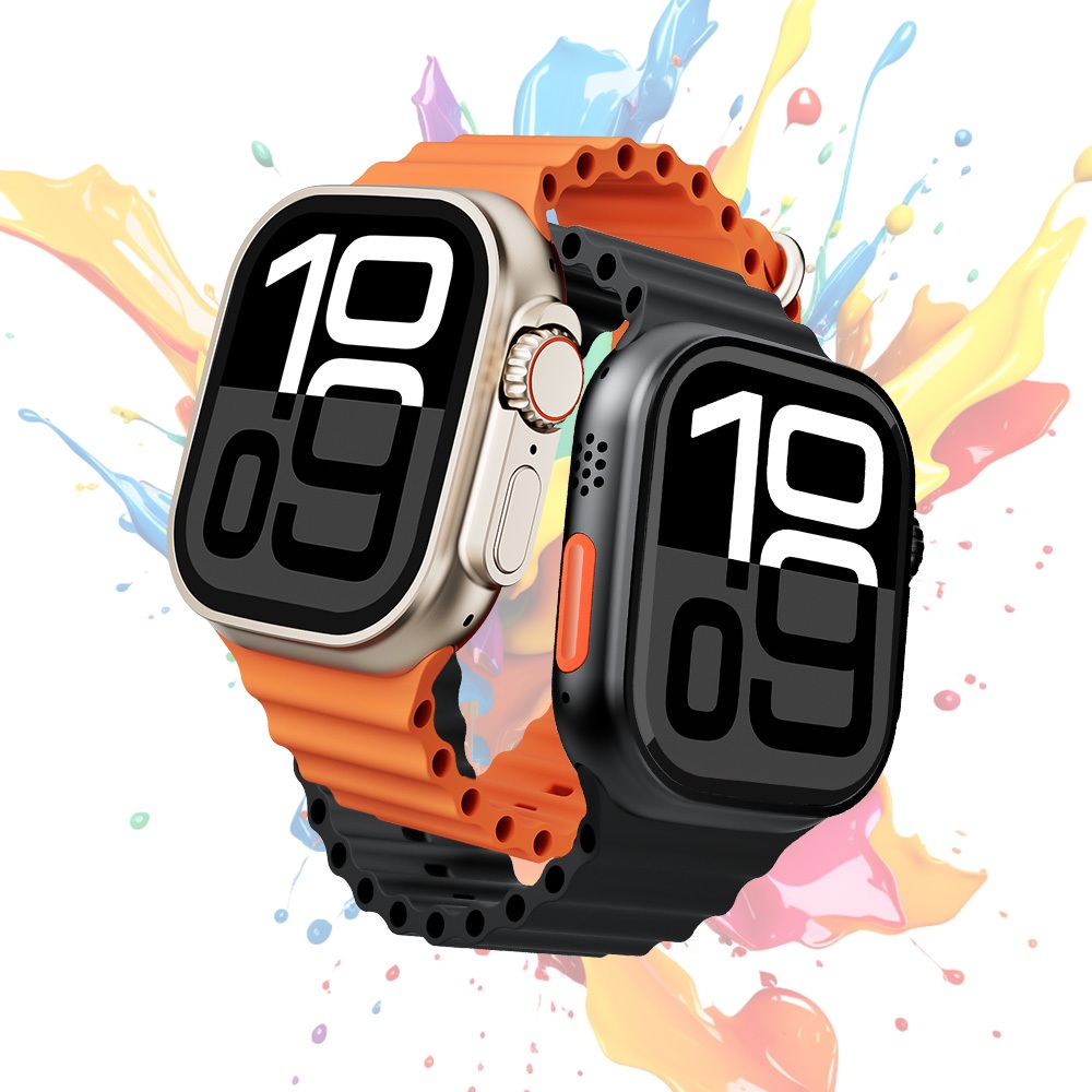 Smartwatch relogio X9 Ultra IP67 à prova d'água, compatível com GPS, NFC e ChatGPT