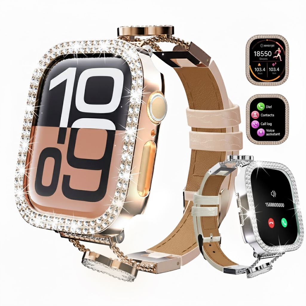 2026 Relogio Inteligente Smartwatch X66PRO Chamadas Esportivo Masculino Feminino Android IOS NFC GPS