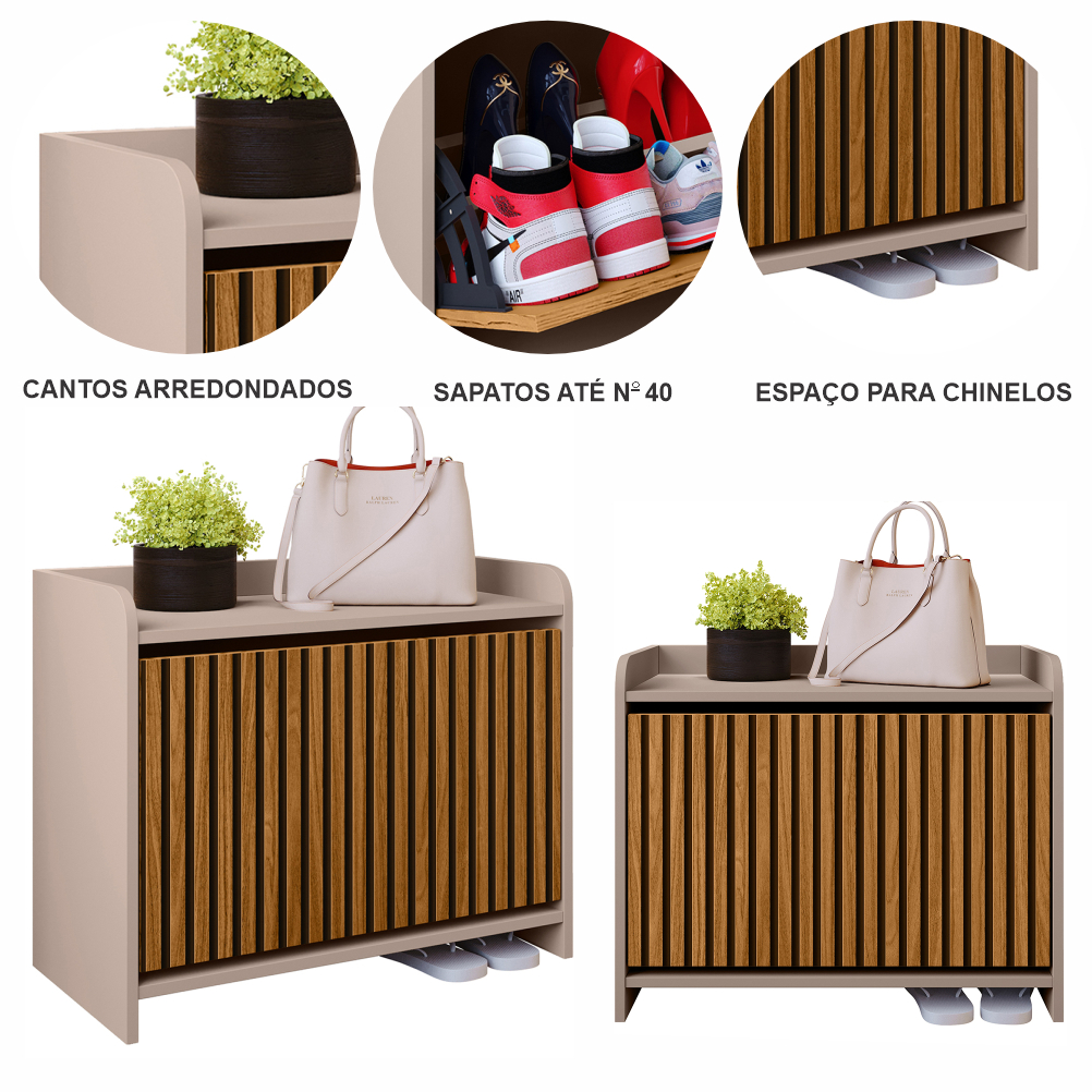 Sapateira Arezzo  Multiuso Organizador Calçados Hall Entrada Banquinho Sapato Organizadora