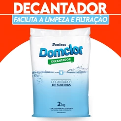 Decantador Impurezas 2kg Sulfato De Aluminio Domclor