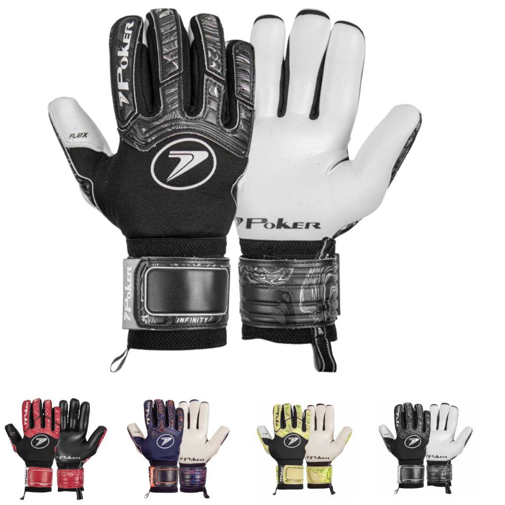 Luva Goleiro Campo Poker Infinity Profissional