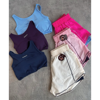 Conjunto Fitness Top E Short Duplo Poliamida Com Tactel Corrida em Oferta na Shopee