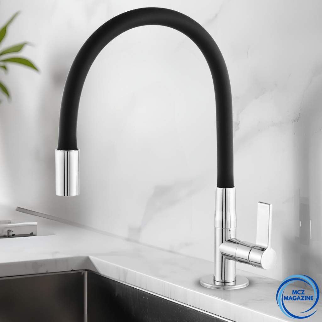 Torneira Gourmet de Cozinha Bancada Mesa Flexível Mesa Preta Black em Oferta na Shopee