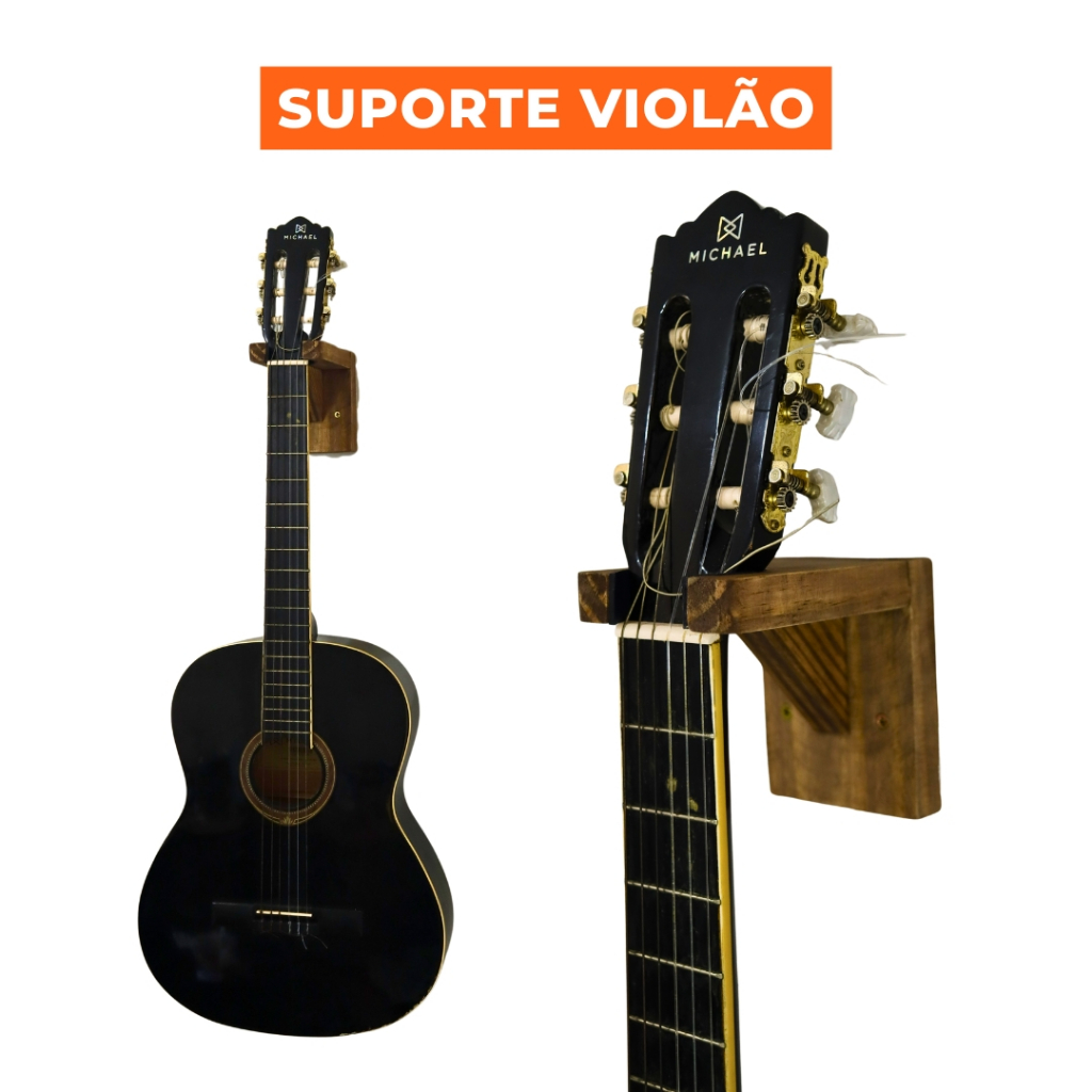 Suporte Guitarra Parede Madeira: Onde Comprar | BuscaProdutos