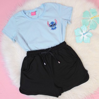 Conjunto Verão Meninas luxo Blogueira infantil/juvenil em Oferta na Shopee