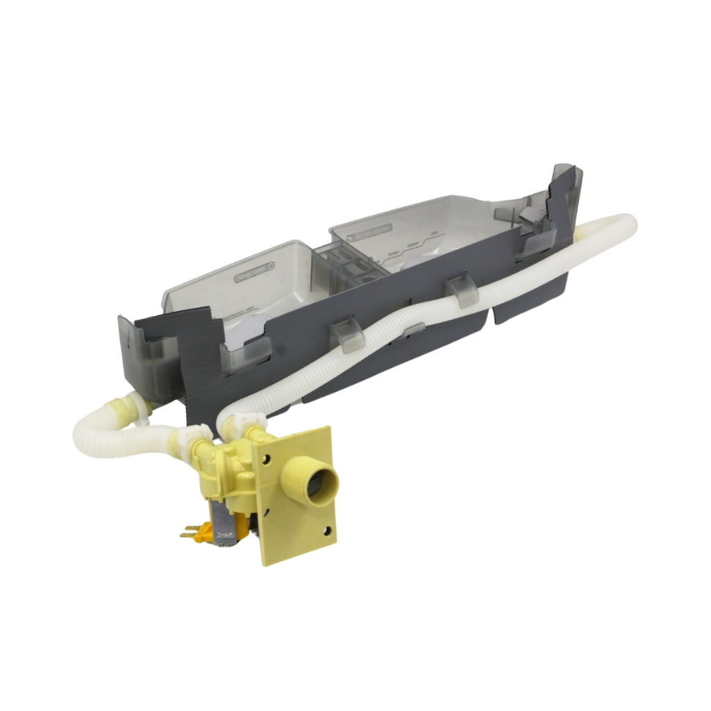 Dispenser Com Valvula Flush Lavadora Brastemp Bwq12 Bwt12 Bwh12 127v Orig - W11023705