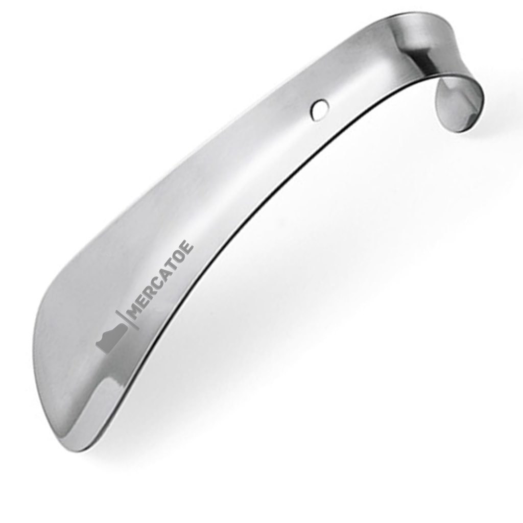 Calçadeira Aço Inox para Sapatos 16cm | Sandálias | Tênis - Idosos Obesos Grávidas | MERCATOE