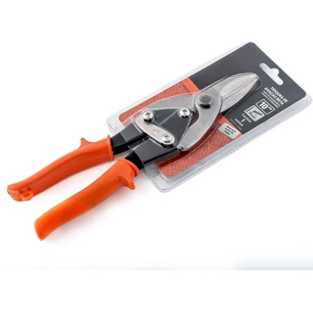 Tesoura de Aviação 10" Polegadas Famastil - Foxlux