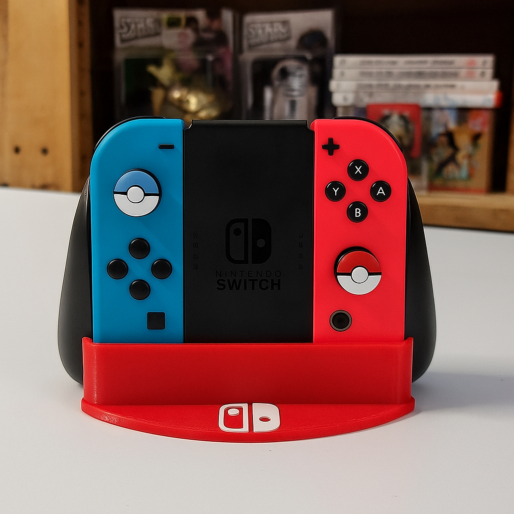 Suporte Controle Nintendo Switch Joy-Con - De encaixe