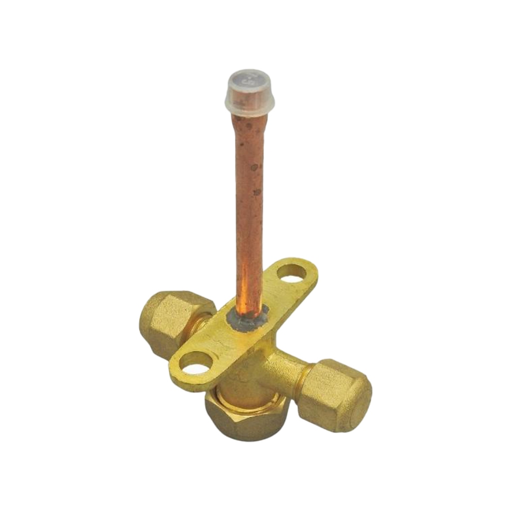 Valvula De Serviço 1/4 C/schrader Split - Sch602-04s