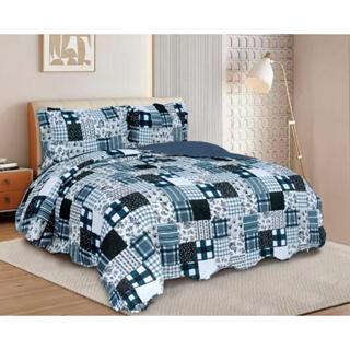 Cobre Leito Colcha + 2 Portas Travesseiros Casal / Queen / King Microfibra - Vários Modelos em Oferta na Shopee