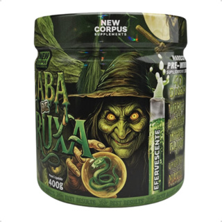 Suplemento Pré Treino Baba De Bruxa 400g Sabores New Corpus em Oferta na Shopee
