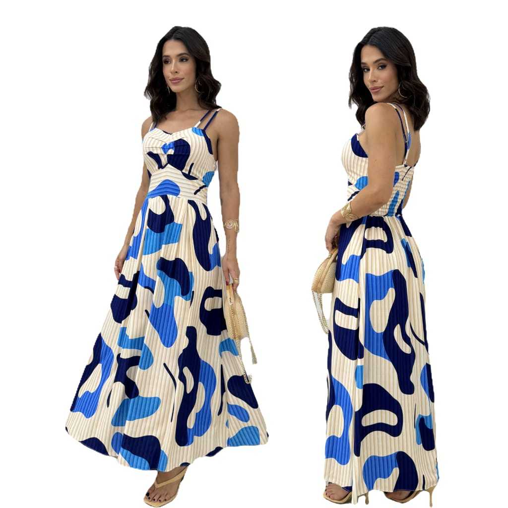 Vestido Feminino Longo Vestido linho Feminino Casual Social Linho De Algodão com bojo