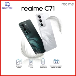 Realme C71 NFC 4G, Tela 6,67" 120Hz, Câmera 50MP, Bateria 6300mAh com Carga Rápida, Versão Global