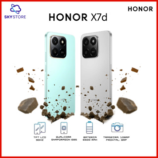 HONOR X7d 4G, 256GB / 8GB RAM, Processador Qualcomm Snapdragon 685,  Câmera 108MP, Bateria 6500mAh, Versão Global em Oferta na Shopee