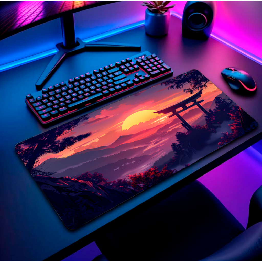 Mouse Pad RGB Grande Gamer Personalizado Confortável Mousepad Para Jogos Escritorio em Oferta na Shopee