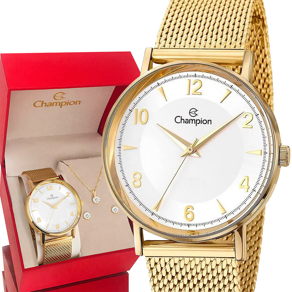 Relógios Champion Feminino Dourado: Onde Comprar | BuscaProdutos