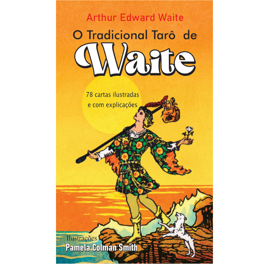 O Tradicional Tarô De Waite Para Iniciante Com 78 Cartas Ilustradas e Com Explicações