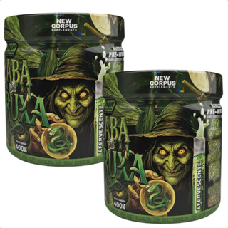Kit 2x Pré Treino Baba De Bruxa 400g Espumante New Corpus em Oferta na Shopee
