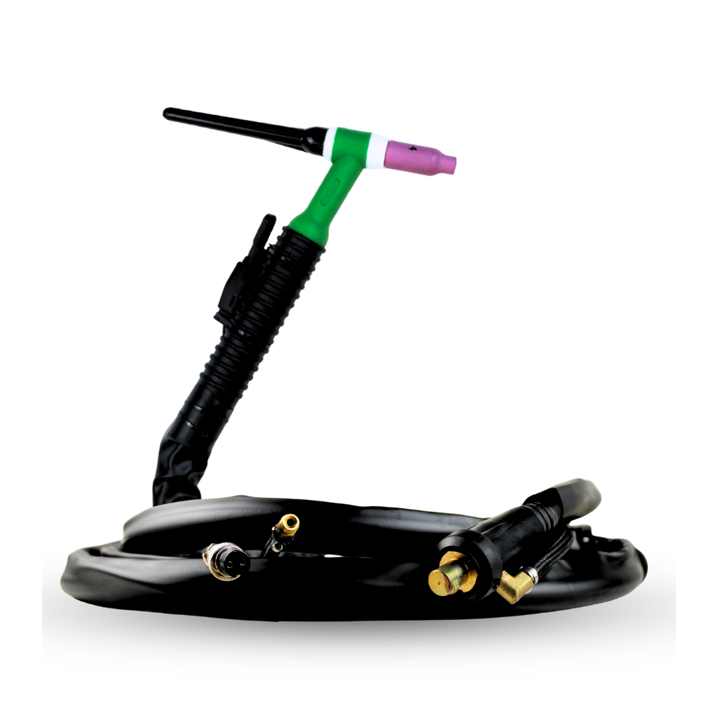 Tocha Solda Tig HW26 Com Gatilho E engate de 13mm cabo de 3.5 ou 7 Metros WWSoldas em Oferta na Shopee
