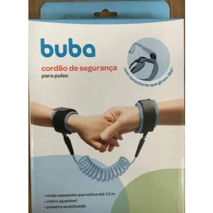 PULSEIRAS DE SEGURANCA CORDAO INFANTIL GUIA PARA PULSO BUBA