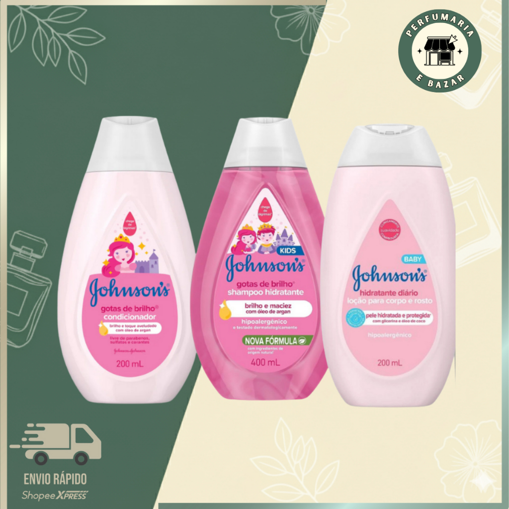 Johnson’s Gotas de Brilho: Onde Comprar | BuscaProdutos
