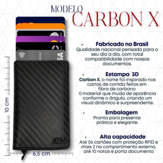 Carteira Couro PU Masculina Porta Cartao Rfid AntiFurto Feminina Essencial Cabe CNH Plastico CIN em Oferta na Shopee