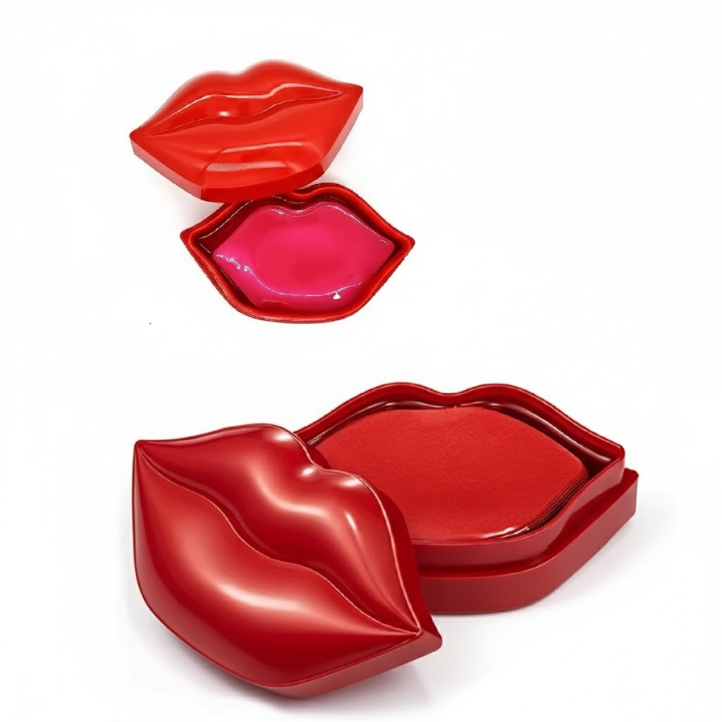 Máscaras Labiais Vermelho Colágeno Dadiva Kit 20 Hidratação Vai na caixa em Oferta na Shopee