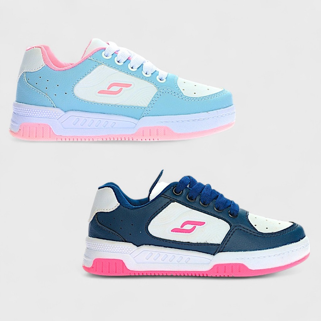 Tênis Infantil Feminino Casual Moda Street Fashion Meninas Confortável em Oferta na Shopee