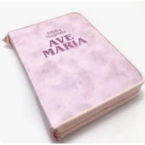 Bíblia Zíper Strike Média Rosa · foto 2