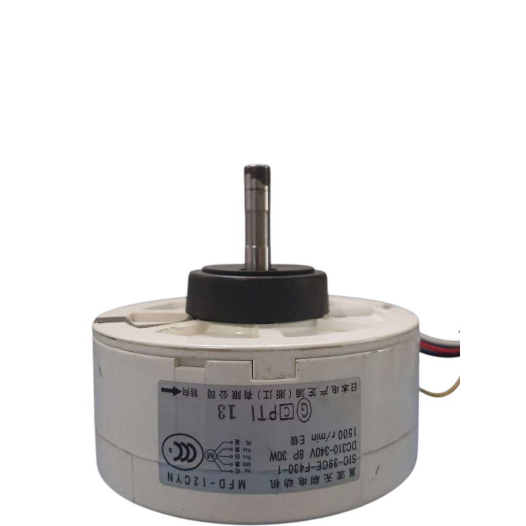 Motor Ventilador da Evaporadora Fujitsu 7000/12000 Btus SIC-39CE-F430-1 MFD-12CYN ASBA12LGC