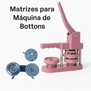 Matrizes Bottons 25/ 32/ 44 /— Compatível com Prensa Manual - Jogo de Matrizes em Oferta na Shopee