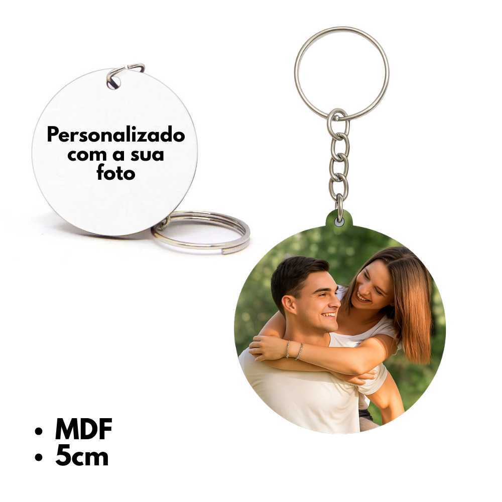 Chaveiro Personalizado com Foto Presente Lembrancinha Aniversário Brinde Mimo Presente