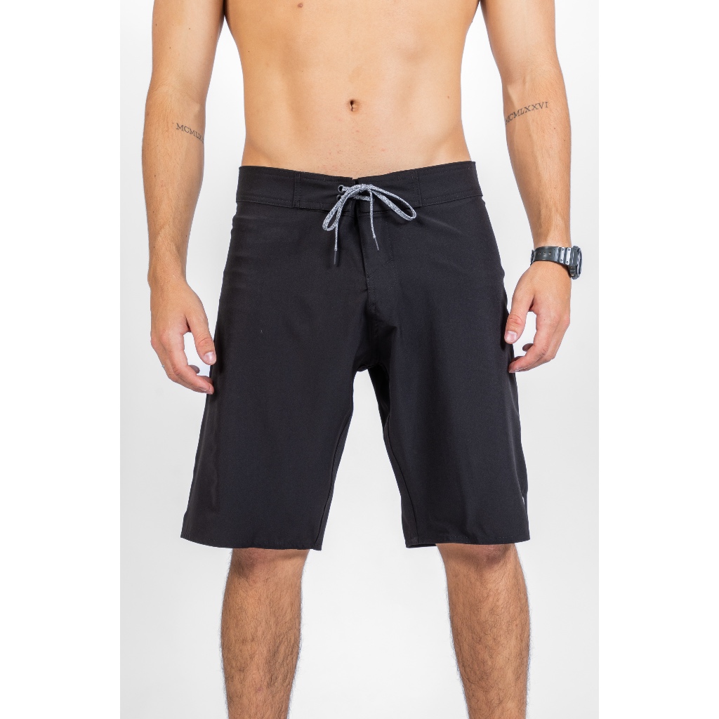 Bermuda Boardshorts Surf Nicoboco Preto – Secagem Rápida e Conforto Extremo em Oferta na Shopee