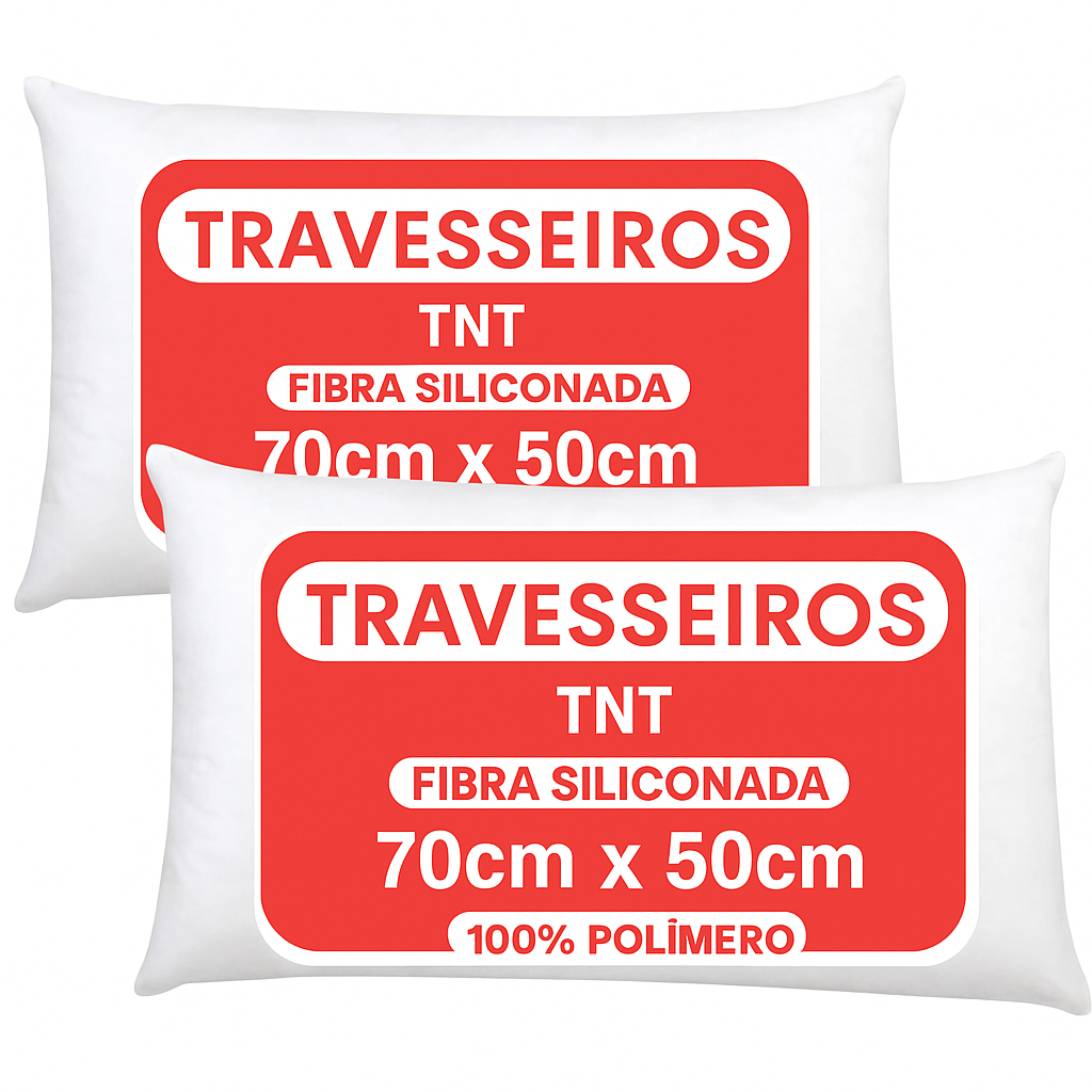 2 Travesseiros Fibra Siliconada Macio confortável Antialérgico silicone em Oferta na Shopee