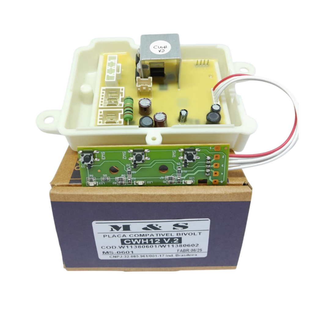 Placa Completa Para Lavadora Consul 12kg Cwh12 W11380601 em Oferta na Shopee