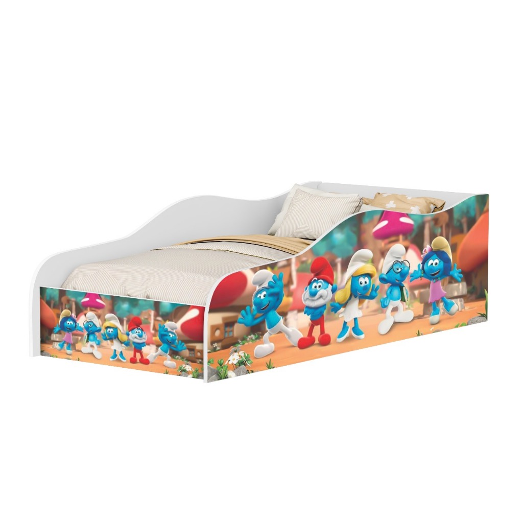 Cama Infantil Mini Cama Montessoriana Formato De Carro Quarto Temático Divertido, Seguro e Estiloso