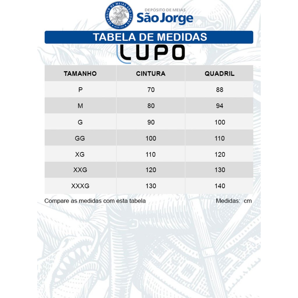 Detalhes do Kit com 2 Cuecas Boxer Lupo 691-002