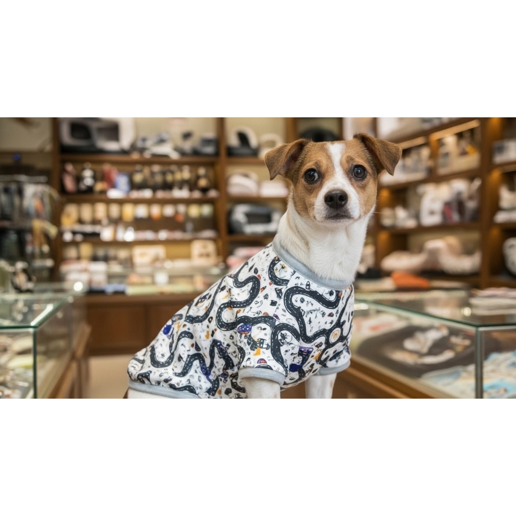 Roupa Pet Estrada