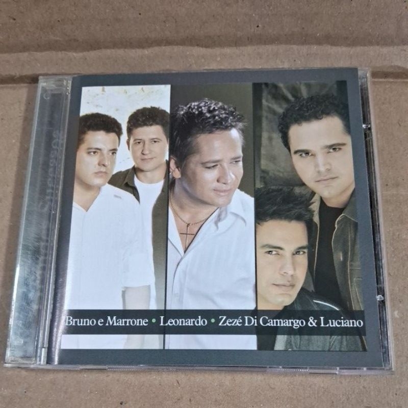 CD ZEZÉ DE CAMARGO & LUCIANO, LEONARDO, BRUNO & MARRONE ( USADO) LEIA A DESCRIÇÃO