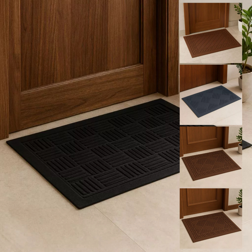 Capacho Sortido 60x40 Decorativo Para Porta De Entrada Diversas Cores Antiderrapante em Oferta na Shopee